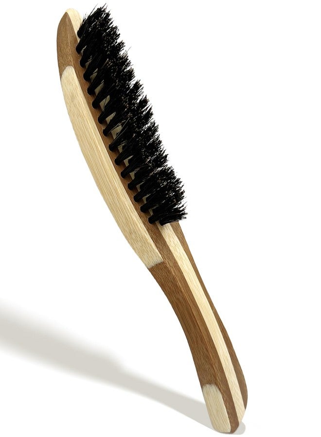 Zoolinn Beard Brush for Men – Ergonomic Curved Design for Beard & Mustache Grooming and Styling – Promotes Beard Growth – Portable and Travel-Friendly - Image 1